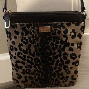 Coach over the shoulder purse and wallet